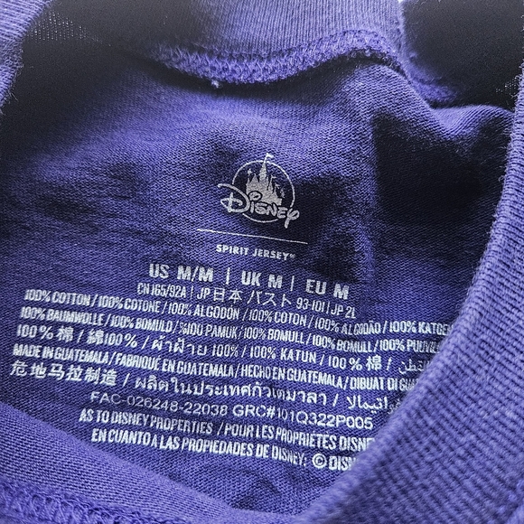 Walt Disney World 30th Anniversary Sparkling Collection Spirit Jersey Medium - Picture 6 of 11